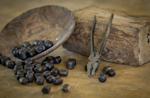 Mulberry Mongoose bead detail