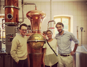 Elephant Gin_Founders in distillery