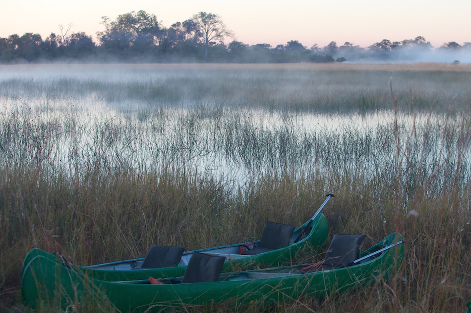 Selinda Canoe Trail sunrise