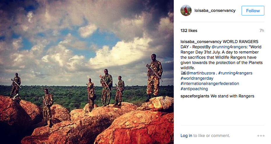 Loisaba Conservancy World Ranger Day