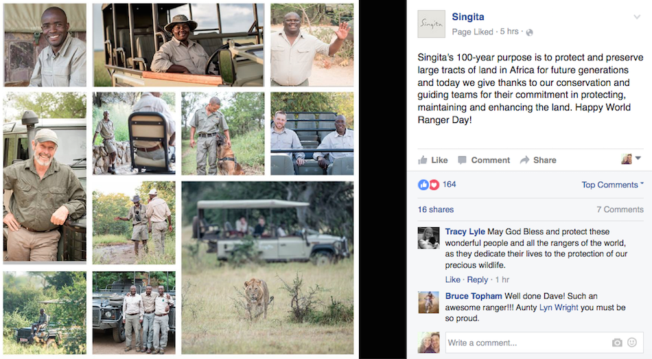 Singita World Rhino Day
