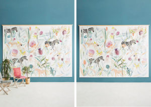 Anthropologie - Zebra Wallhanging