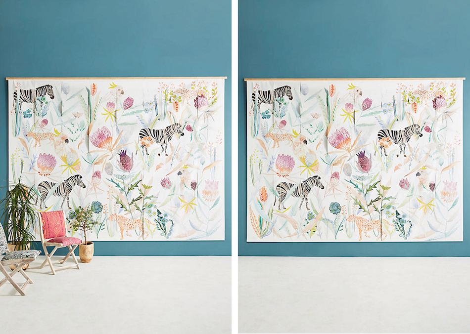 Anthropologie - Zebra Wallhanging
