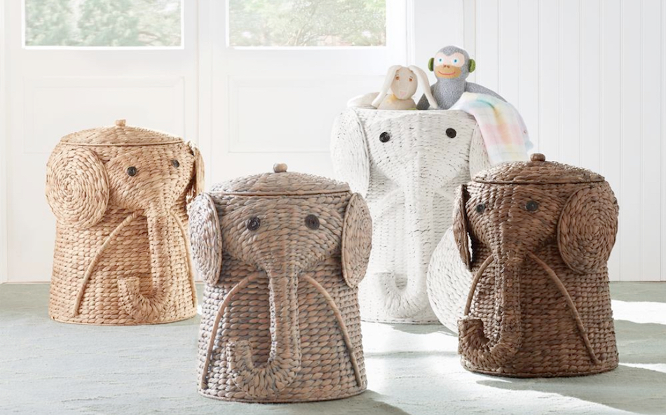 Elephant Laundry Baskets