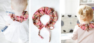 Indigo Africa - Ruffled Baby Collar